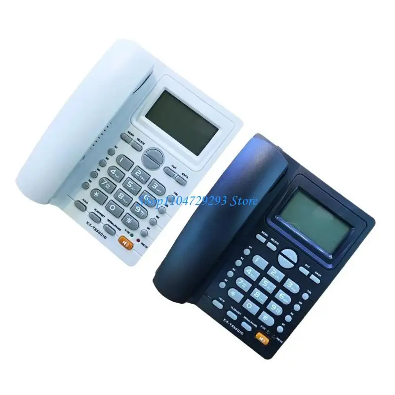 Y2GD KX-T880CID Desktop Phone Hotel/Office/Home Telephone Fixed Landline with Caller