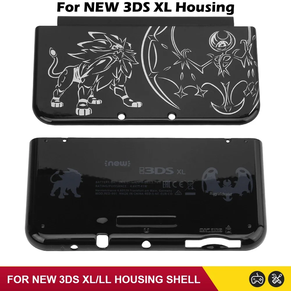 NEW Limited Version For New 3DS XL/LL Top & Bottom Housing Shell Case Replacement Faceplate Cover For NEW 3DS XL Console Case