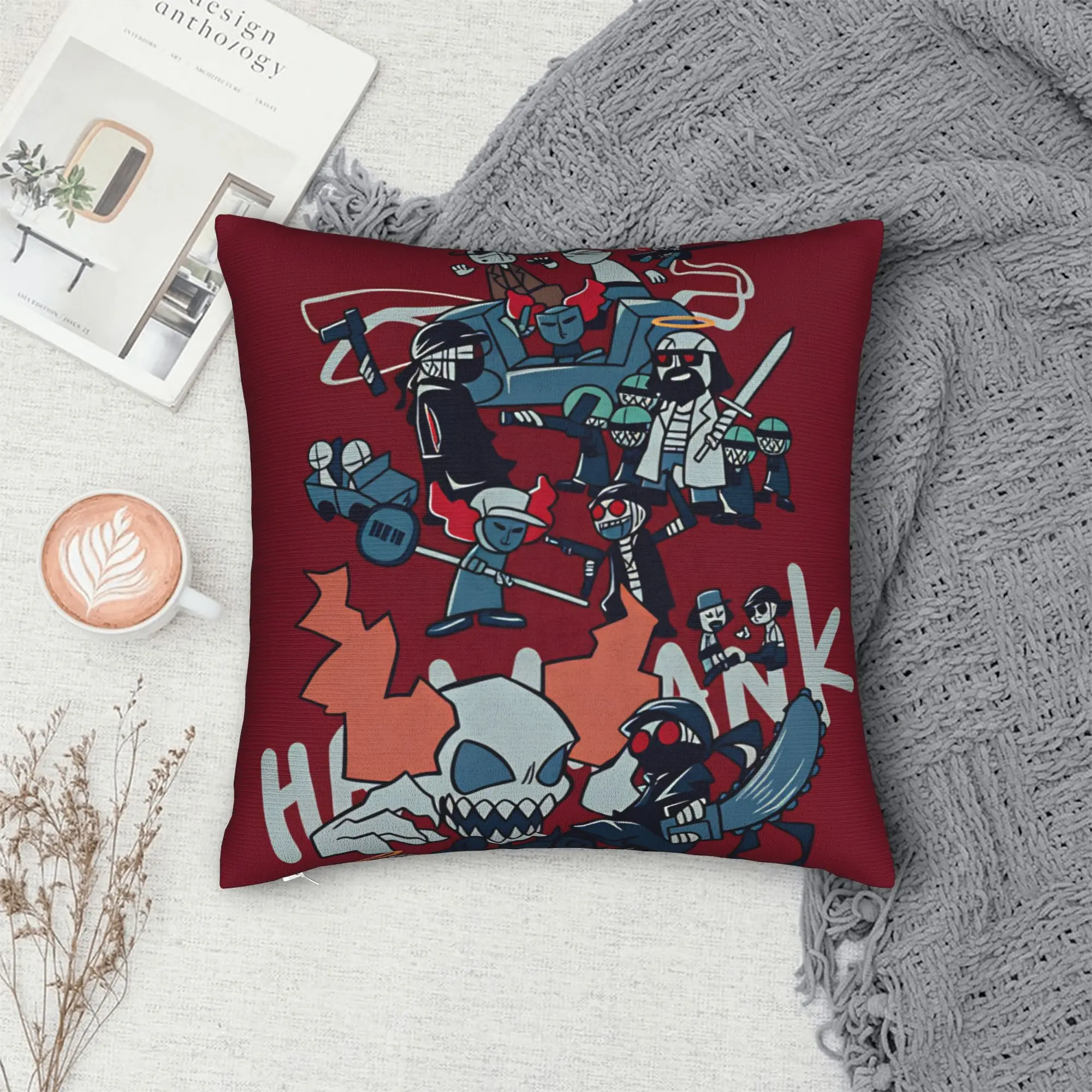 MADNESS COMBAT Pillowcases  Funny Pillow Case For Sofa Home Decoration Comfy Pillow Cover