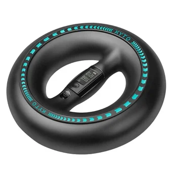 Dispositif d'entraînement de la force musculaire du cercle de puissance des bras et des mains, civière du poignet, gyroscope électrique, exercice de la main C, balle centrifuge, minuterie