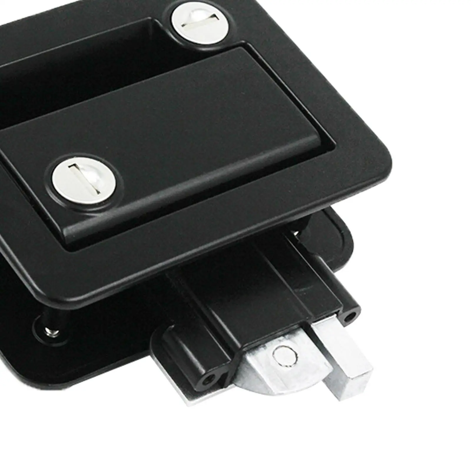 

Universal Fit Zinc Alloy RV Entry Door Latch Handle Kit with Deadbolt for Cargo Hauler Accessories