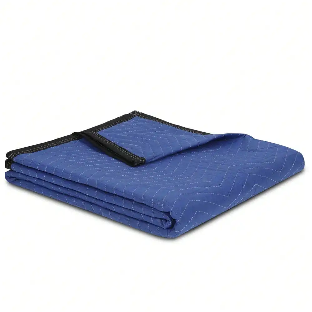 ผ้าห่มขนย้าย 12 แพ็ค 80 "x 72" Pro Economy Blue Shipping Furniture Pads