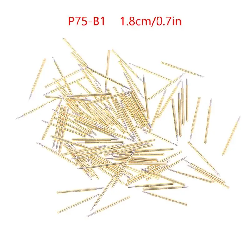 100PCS Gold Spring …
