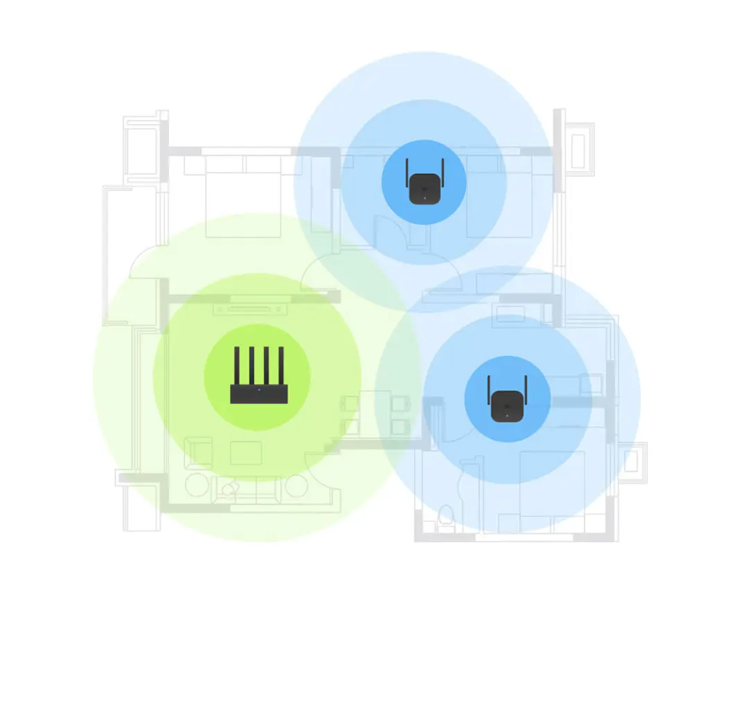 Xiaomi-Amplificador WiFi Pro Original, repetidor Wifi de 300Mbps, extensor de cobertura de señal WiFi, enrutador inalámbrico Mi