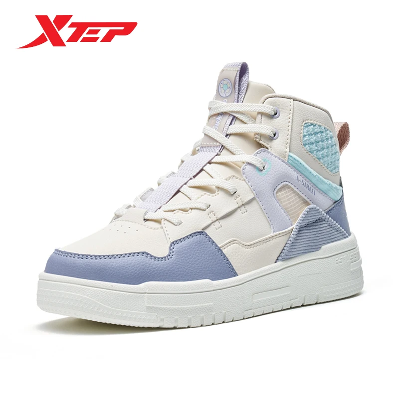 Xtep Mubai Sneakers Autumn Thick Bottom To Increase Warmth And Comfort Students Trend Sports Shoes Casual Shoes 878418310012