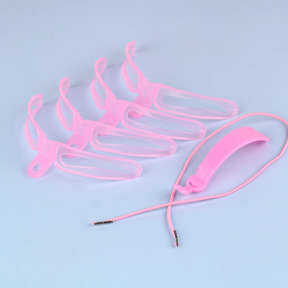 Rosa/lila Augenbrauenformungsvorlage, 4-in-1, wiederverwendbares Augenbrauenformer-Schablonen-Set für Frauen, Augenbrauen-Make-up-Zubehör, Beauty-Tool