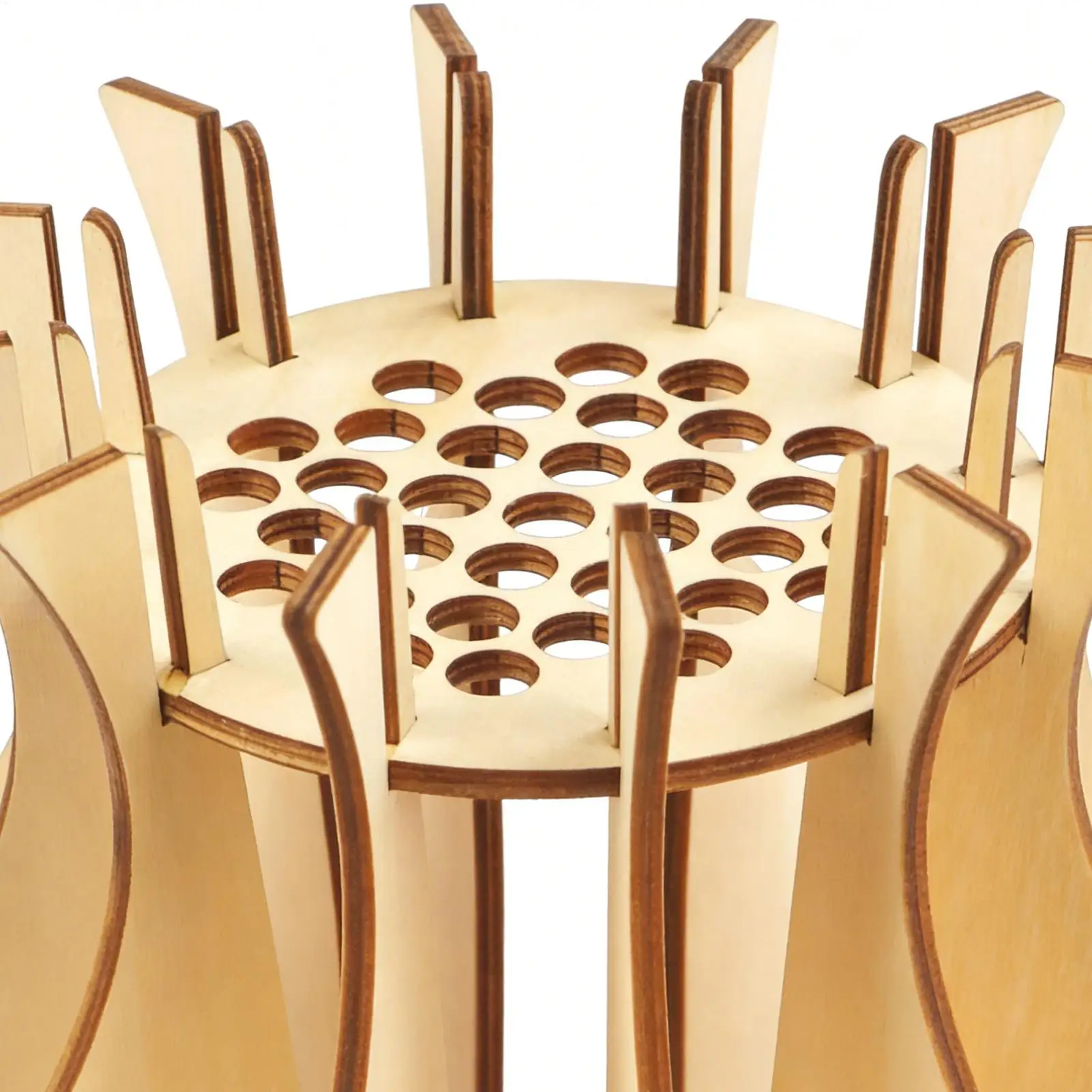 

Деревянная декоративная ваза-кашпо для цветов и букетов, для патио, прихожей, гостиной, для использования в помещении и на улице, для веранды