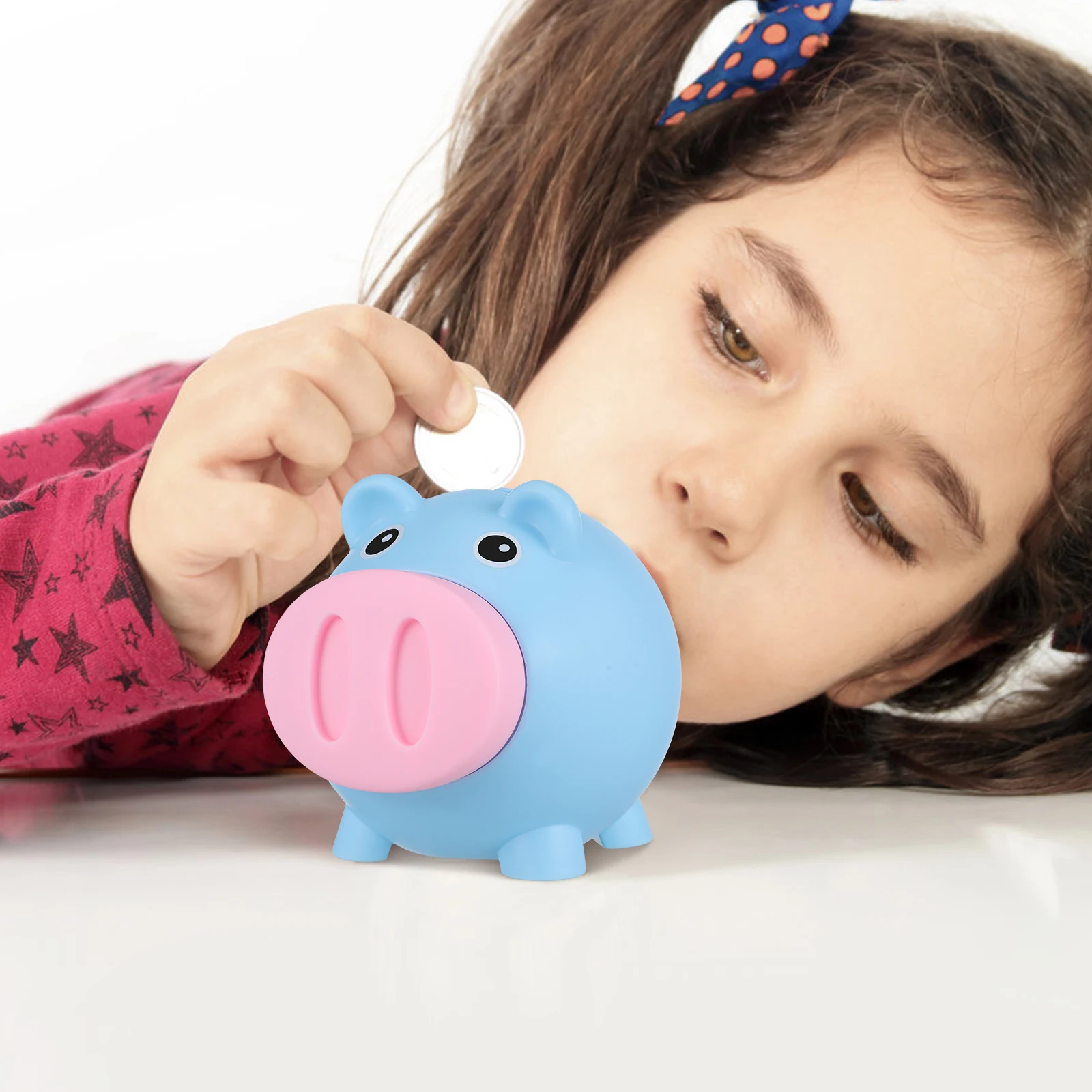1 stücke Sparschwein Lagerung Entzückendes Design Robustes Material Kinder Sparen Spielzeug Ideales Geschenk Jungen Baby Sparschwein Mädchen