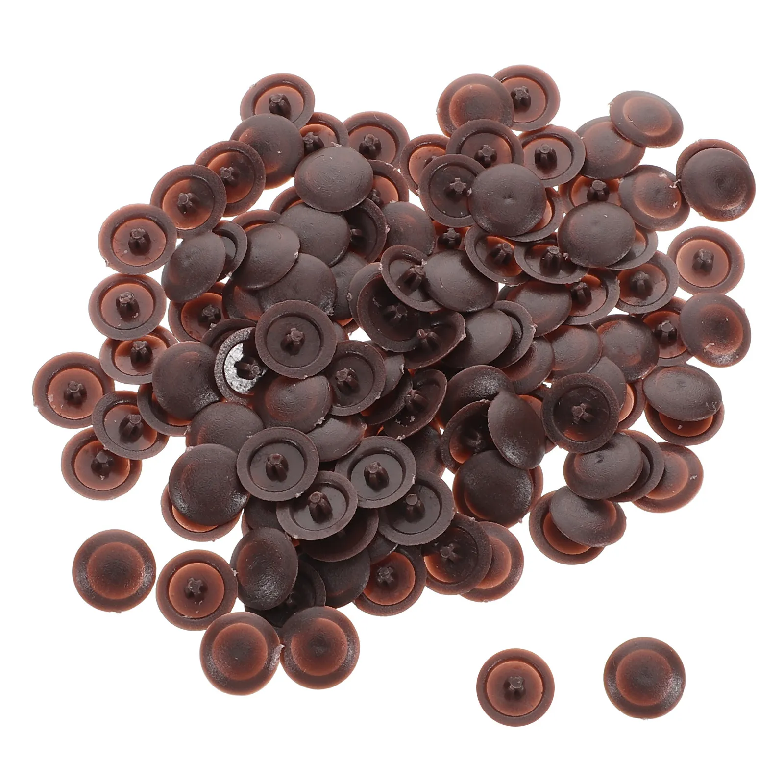 500Pcs Decorative Screw Caps Plastic Dome Protectors Cover Cross Head Screws Fixture Nut Covers Lug Nut Caps Replacement