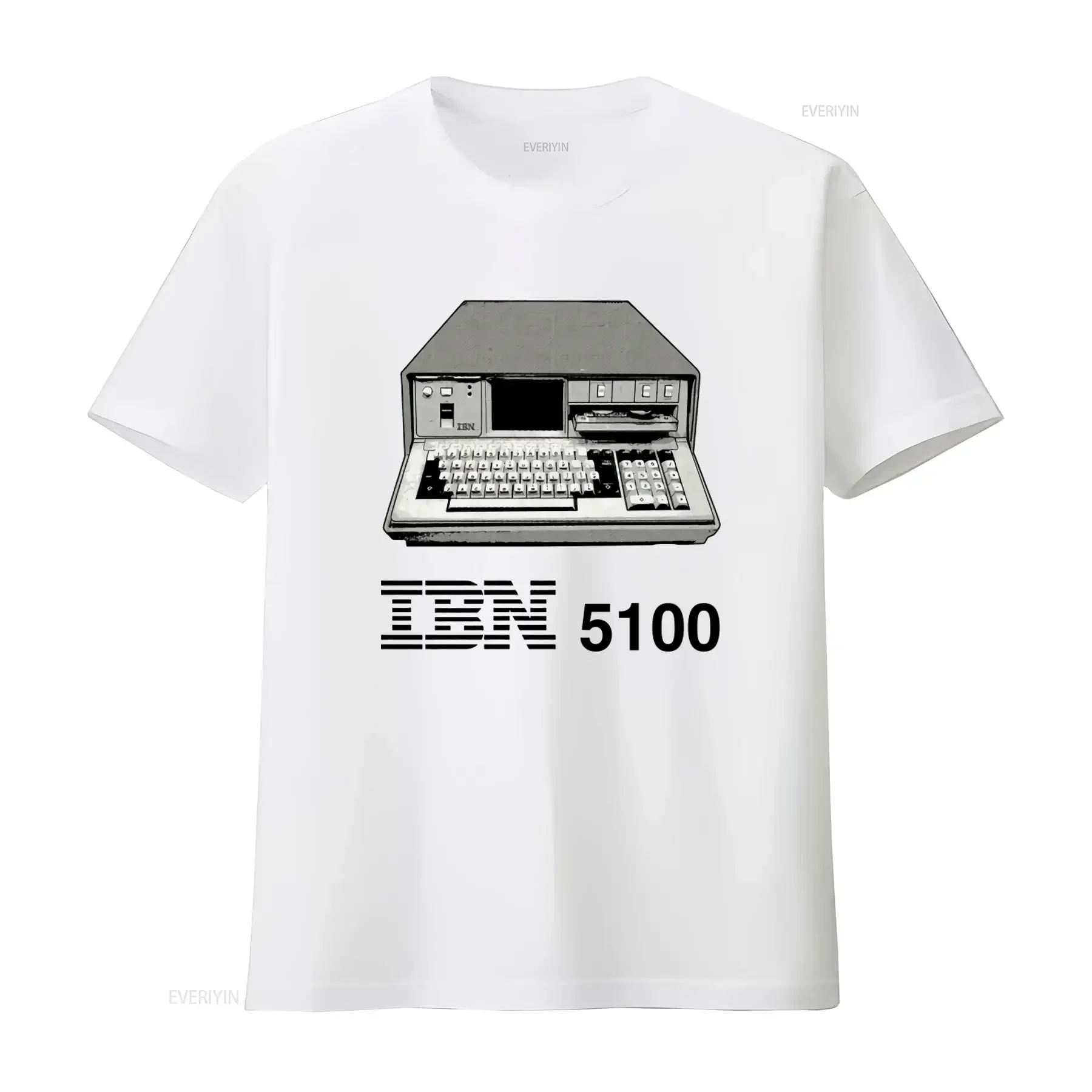 Vintage IBM 5100 Retro Computer T Shirt Anime Geek Otaku Style Perfect for Hipsters and Tech Enthusiasts vintage Washed