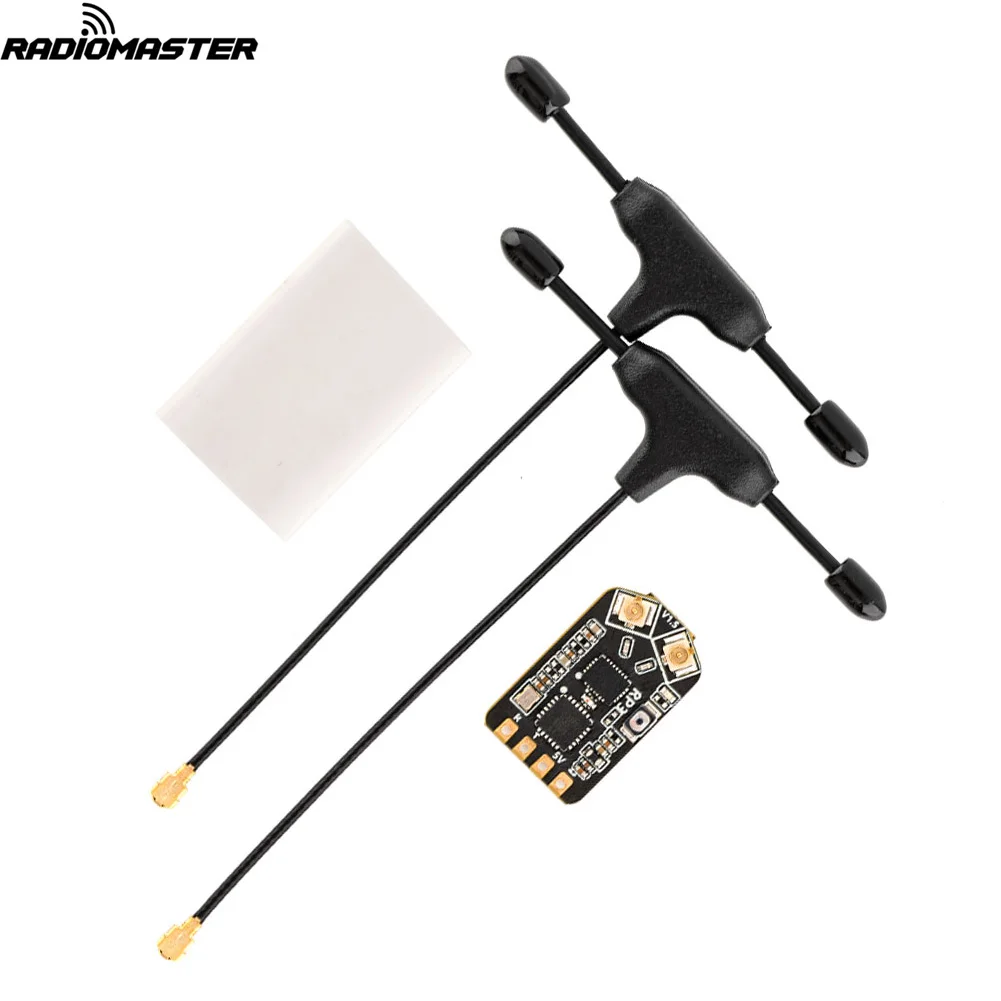 RadioMaster RP3 Dual Antenna Receiver Diversity ExpressLRS ELRS 2.4GHZ Nano Receiver for RC Airplane FPV Freestyle Tinywhoop