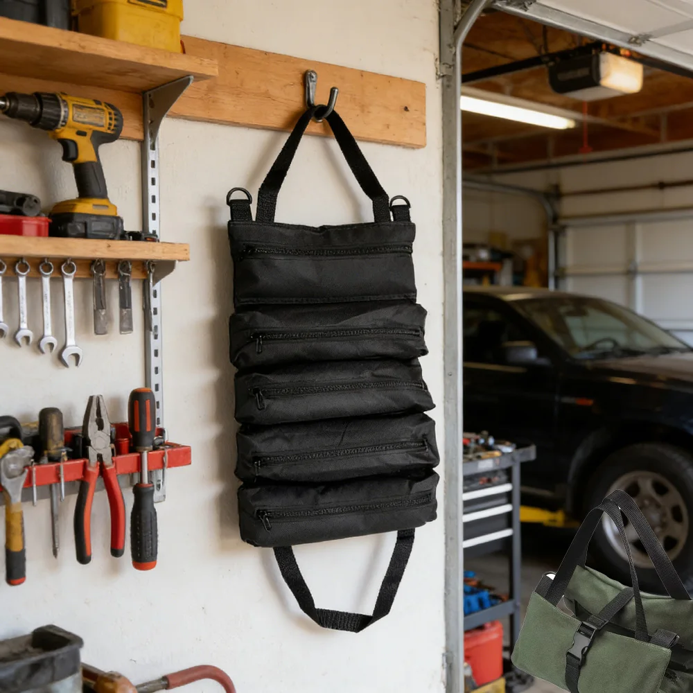 Сверхмощная сумка для инструментов, сумка для хранения для работников, инженеров, обслуживания, кемпинга, съемный многофункциональный органайзер для инструментов