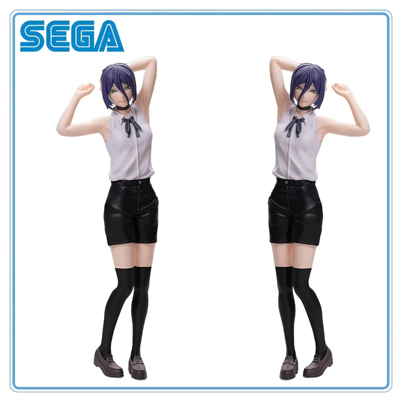

【100%Authentic】SEGA Original 18cm Chainsaw Man: Reze, The Movie Version: High Premium Figure Reze Model Decoration Gifts Toys