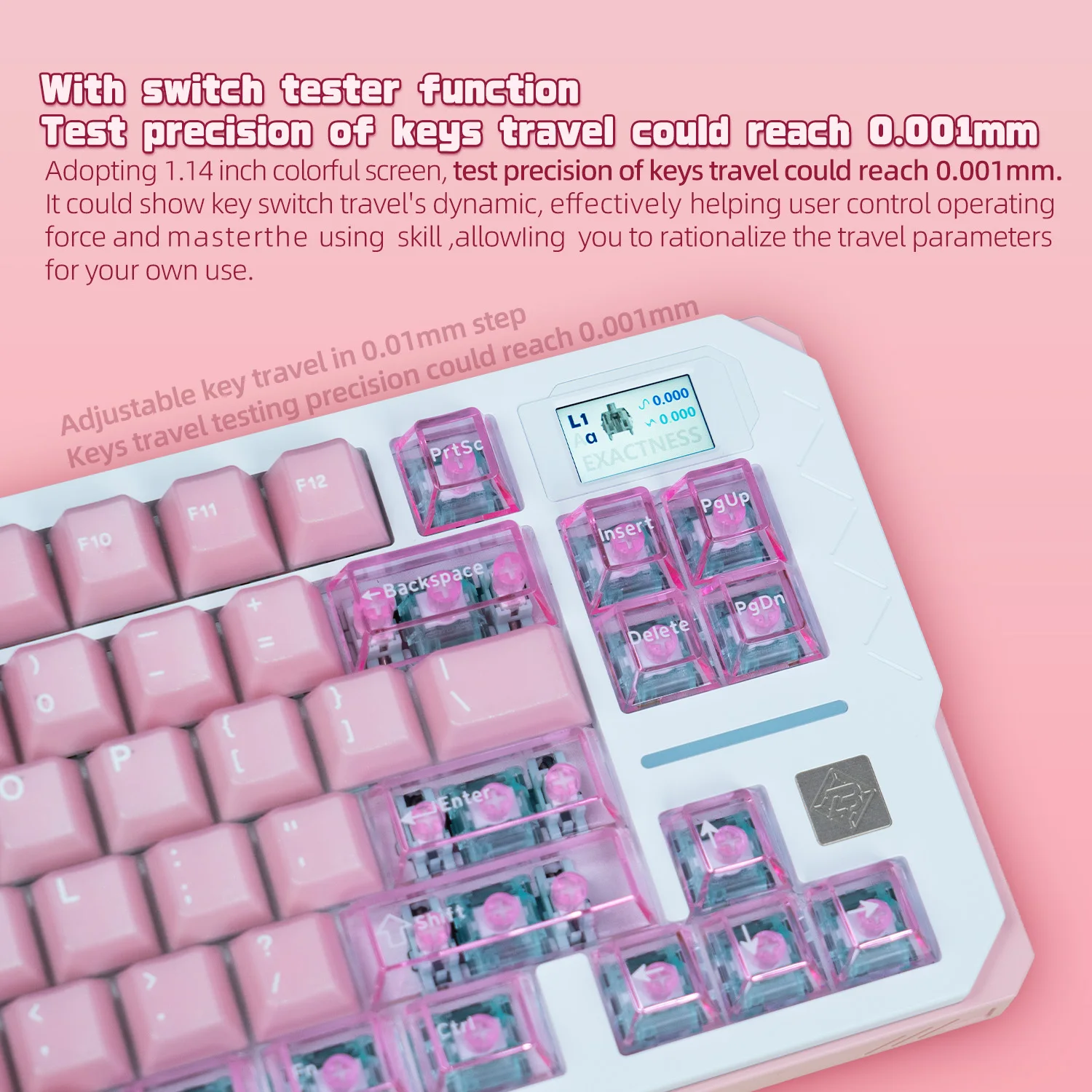 Sikakeyb Castle Hm80 HE لوحة مفاتيح مغناطيسية من سبائك الألومنيوم لوحة مفاتيح سلكية RGB Gateron 8k لوحة مفاتيح الألعاب لـ Valorant FPS