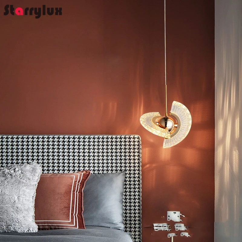 

UFO Pendant Light Modern Minimalist Bedside Lamp Luxury Restaurant Bar Hotel Pendant