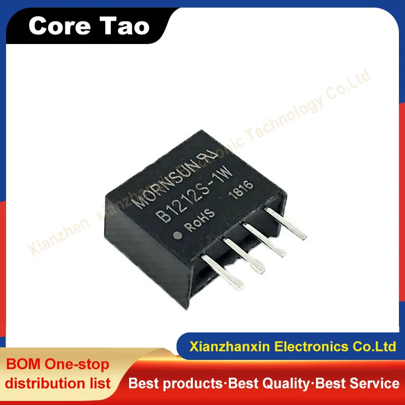 10PCS 100% B1212S-1W B1212 B1212S SIP-4 para DC-DC 100%NEW conjunto de chips in stock