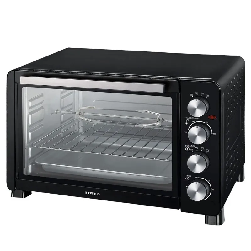 Electric desktop oven-Infiniton HSM-30N45, black, 2000 W,45L, double glazing