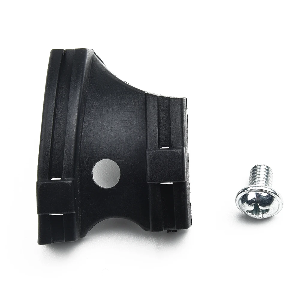 Road Bike Bicycle Frame Bottom Bracket Cable Guide Plastic 40mm*30mm W/Screw Black Bicycle Cycling Parts Accessories - Image 3