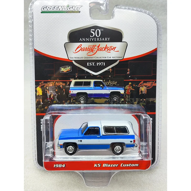 Greenlight Alloy 1:64 1984 1985 Chevrolet's K5 Blazer Custom Car Model Adult Classic Collection Display Gift Boy Toy Spot