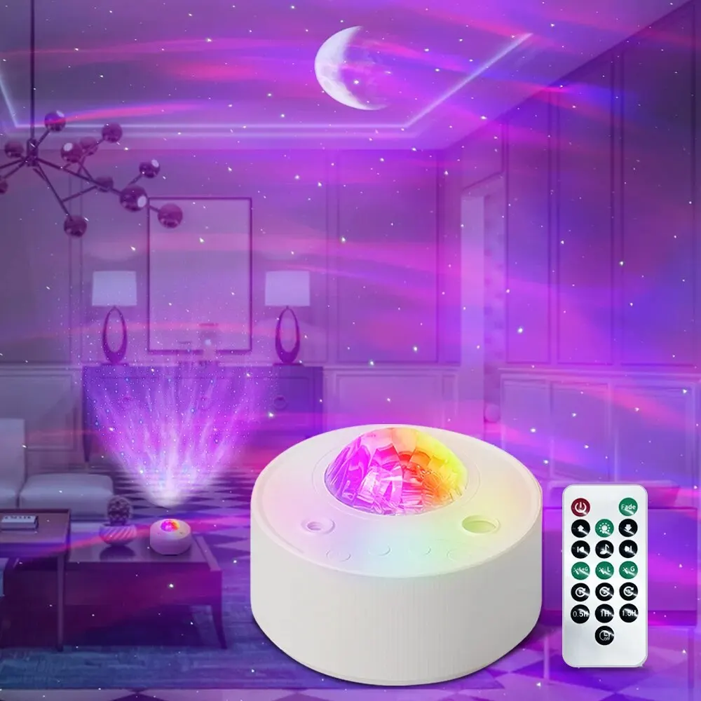 AliExpress Collection Northern Lights Galaxy Projector Aurora Stars Night Light Laser Bluetooth Music Projection Lamp for