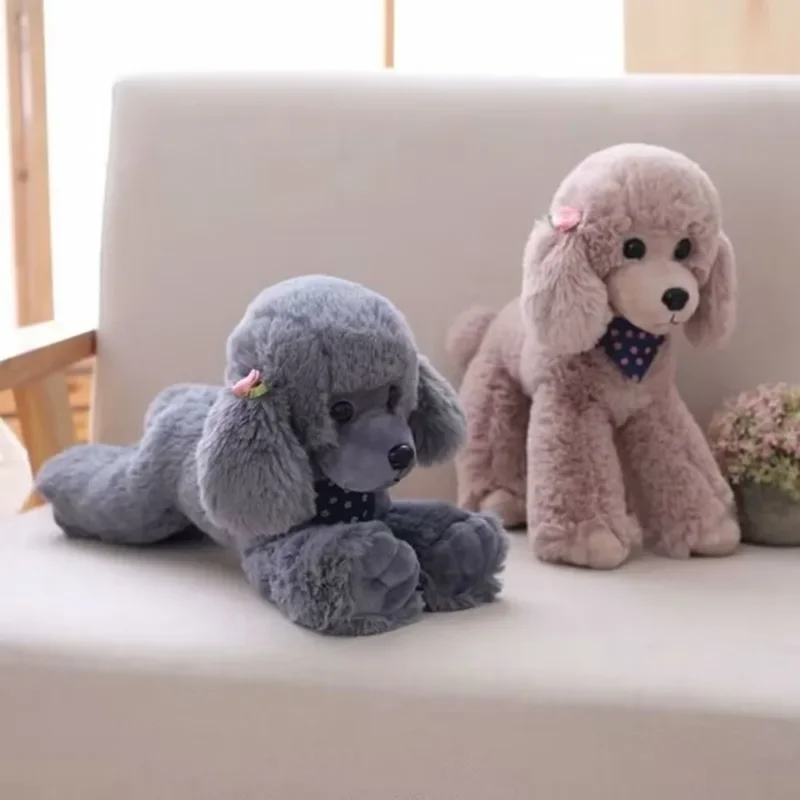 بودل لطيف، ألعاب يدوية محاكاة للكلاب، زخارف كلب تيدي، ديكورات غرفة المعيشة، هدايا عيد ميلاد للفتيات والأطفال