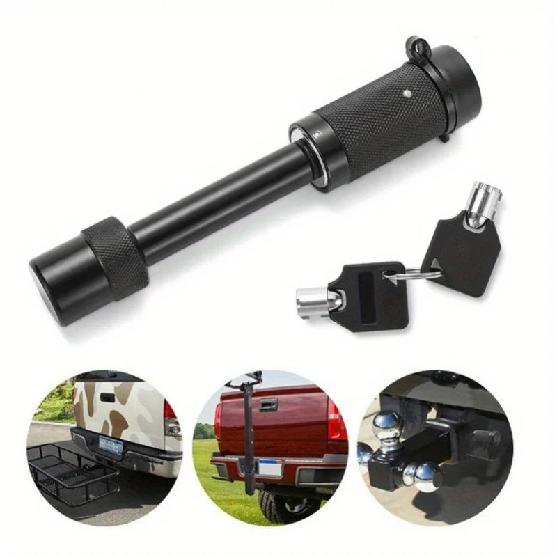 17cm Anti Theft Trailer Hitch Pin Lock Receiver Coupler Latch Tow Bar Security Lock For Car Truck RV Towing Accessories