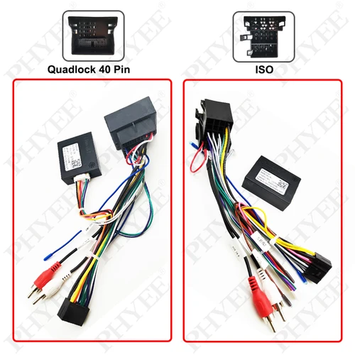 Imagen 2 del producto Marco del panel del tablero para Audi A3 8P 2008 a 2012, adaptador de arnés de cableado de radio, decodificador CAN Bus, para Android Multimedia 2DIN de 9""