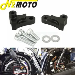 1.75 ''Achter Shock Drop Verlagen Blok Kit Voor Harley Dyna FXD FXDB Super Glide Wide Glide Straat Bob Fat Bob Low Rider 2006-2017