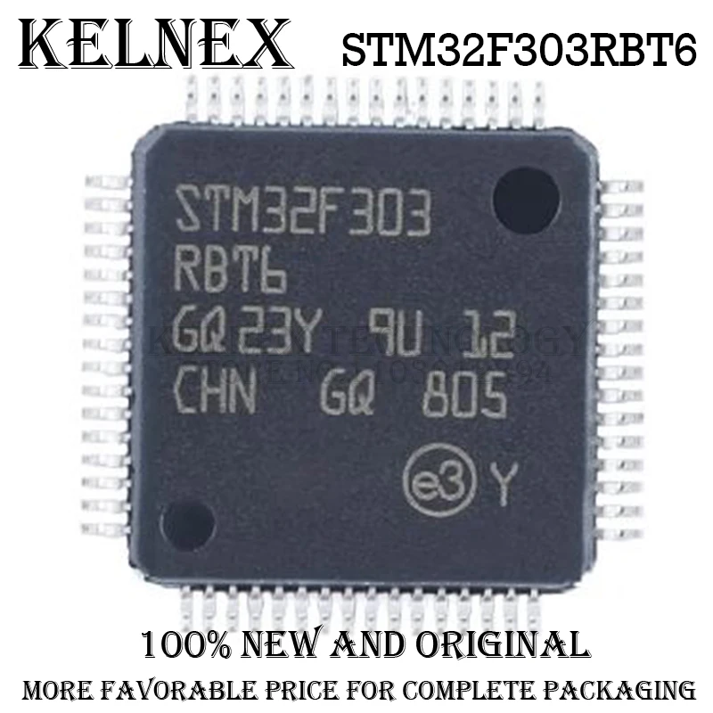 STM32F303CBT6 STM32F303RBT6 STM32F303RCT6 STM32F303RET6 STM32F303CCT6 Microcontroller (MCU/MPU/SOC) IC Chip