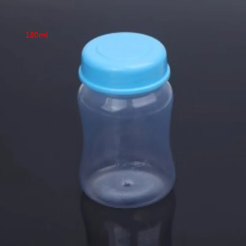 Green/Blue 180ml Breast Milk Storage Bottle Wide Neck Infant Newborn Food Freezer Fresh Cup New