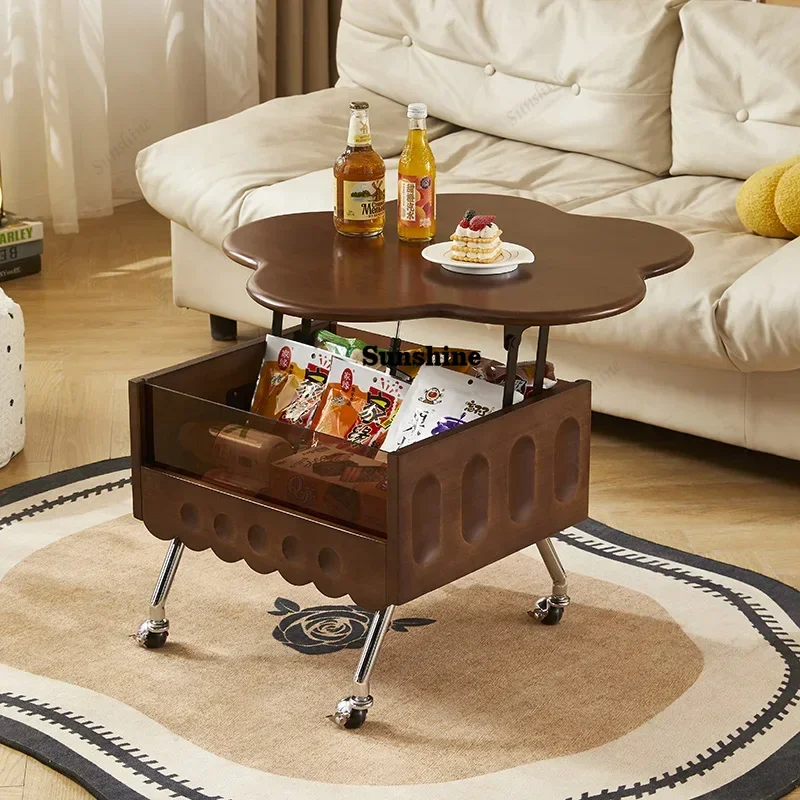 

Mobile Scalable Coffee Table Simple Modern Beauty Trendy Side Table Space Saving Mesa De Centro Sala Living Room Furniture