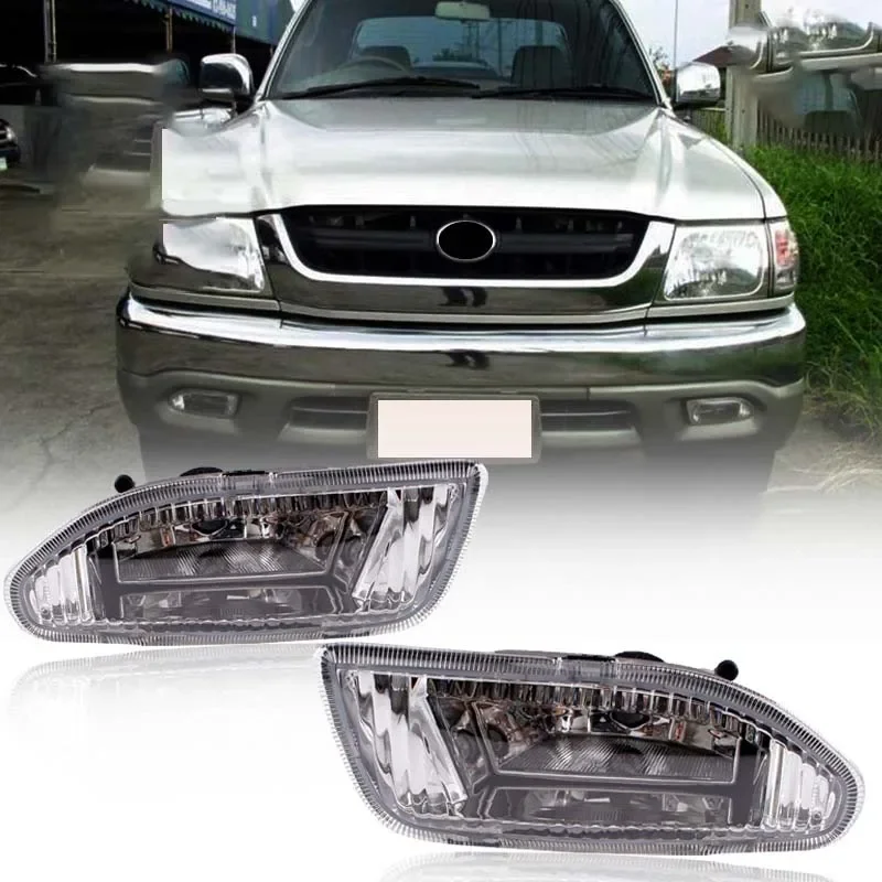 

1 set front bumper foglights fog light for Toyota Hilux TIGER 2003 2004