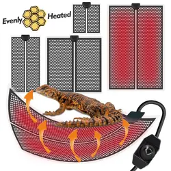 5-20W Reptile Heat Mat Plants Heating Pad with Temperature Control Indoor Garden Greenhouse Seedling Aquarium Terrarium Heater