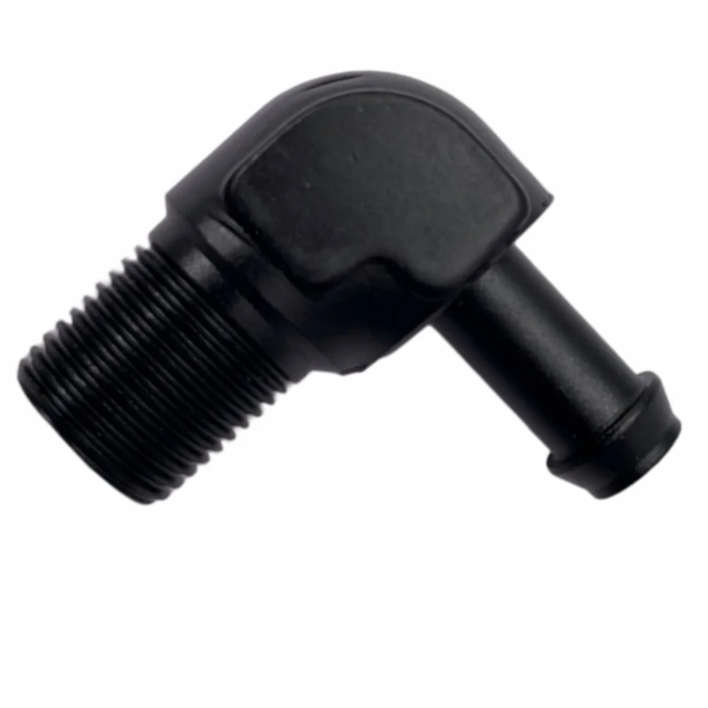 3/8 NPT Aluminum 90-Degree Coupling Adapter Compatible with Standard Pipe Thread Standards for Industrial Fluid Transfer