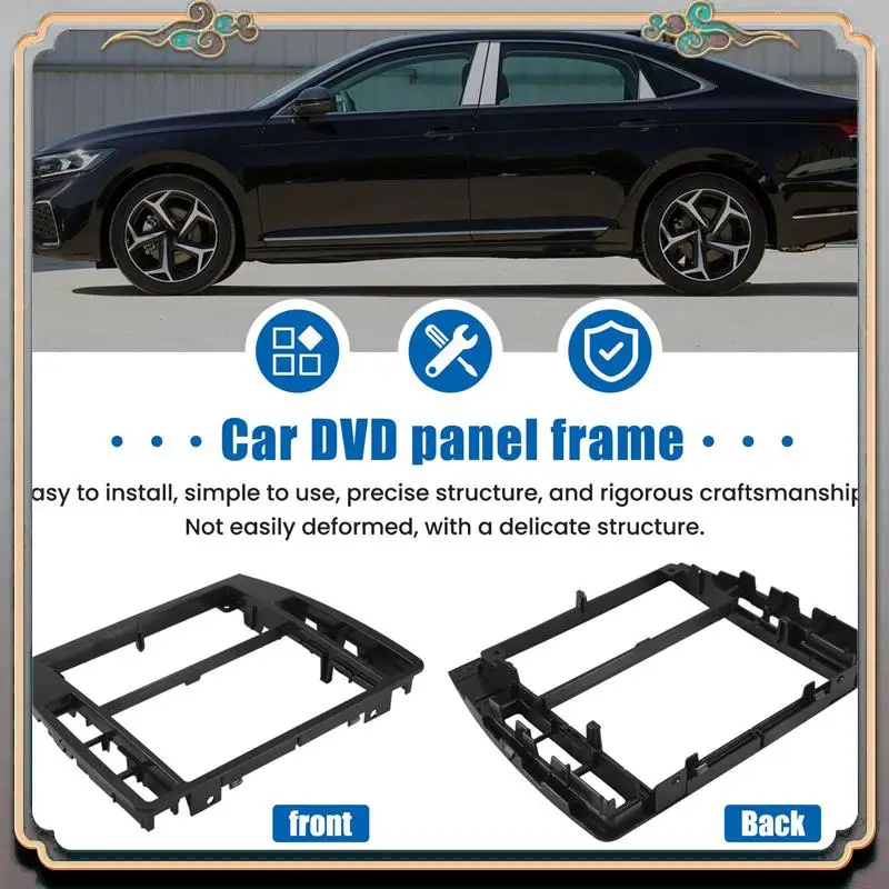 

Reliable-3B0858069 Interior Dash Center Console Trim Bezel Panel Radio Face Frame For PASSAT B5 2001 2002 2003 2004 2005