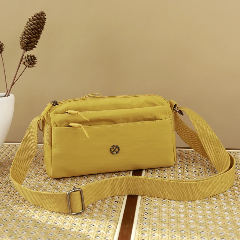 

Новая минималистичная однотонная женская сумка высокого класса - повседневная сумка через плечо, модная и универсальная сумка через плечо