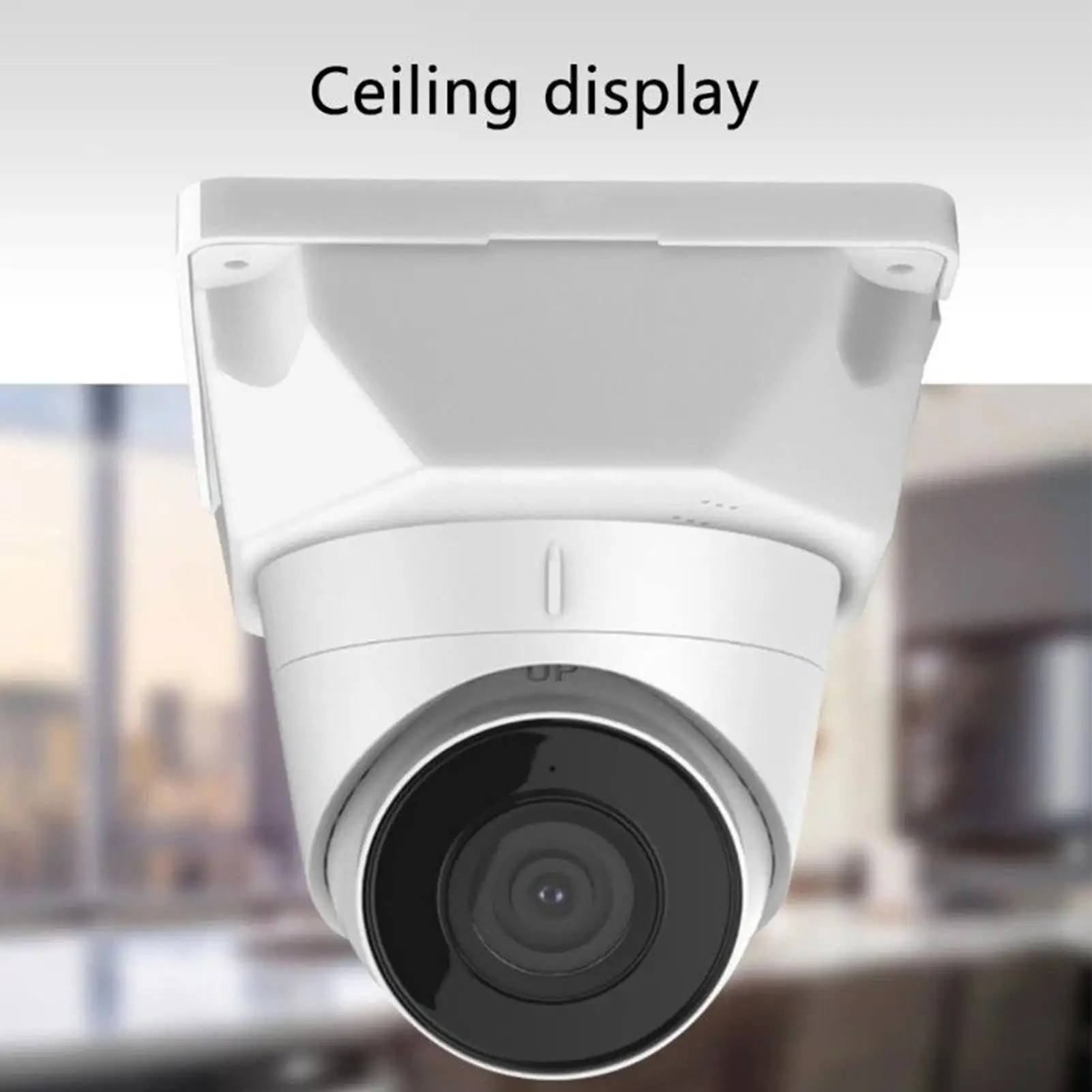 Security Camera Junction Box 3.5Inch Indoor Square Cameras Junction Base Box Removable Enclosure for Campus Parking Lot