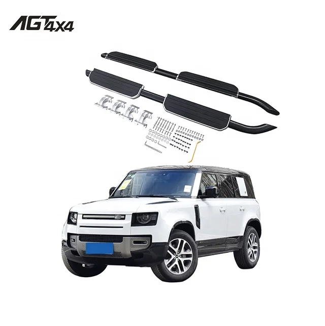 AGT4X4 Auto Accessories foot pedal auto parts Running Board side bar Car Part  step for Land Rover Defender 2020