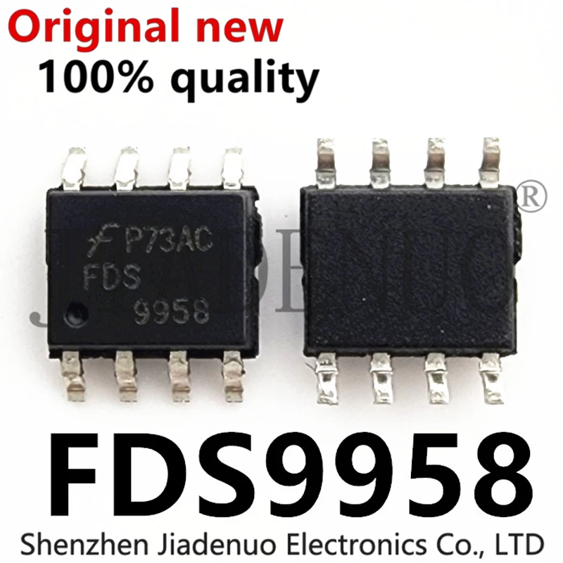 (20-50pcs)100% original New FDS9958 9958 SOP-8 Chipset