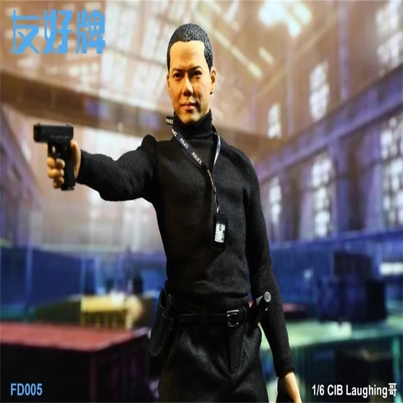 FD005 1/6 Male Soldier Laughing CIB Xie Tianhua High Quality Full Set 12'' Action Figure Model Toy In Stock