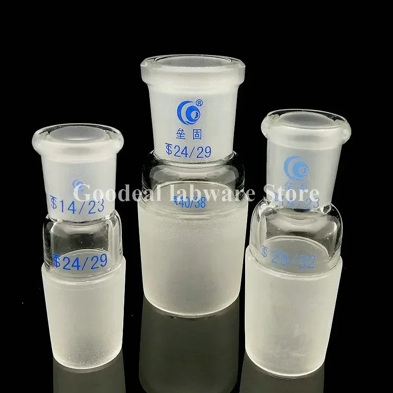 1pcs lab Evaporator Condenser tube Adapter frosted mouth flask 14/19/24/29/34# Female to Male Adjustable joints