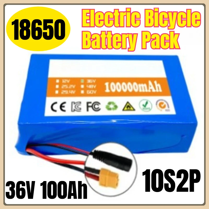 

10S2P 36V 100Ah 18650 Electric Bicycle Battery Pack