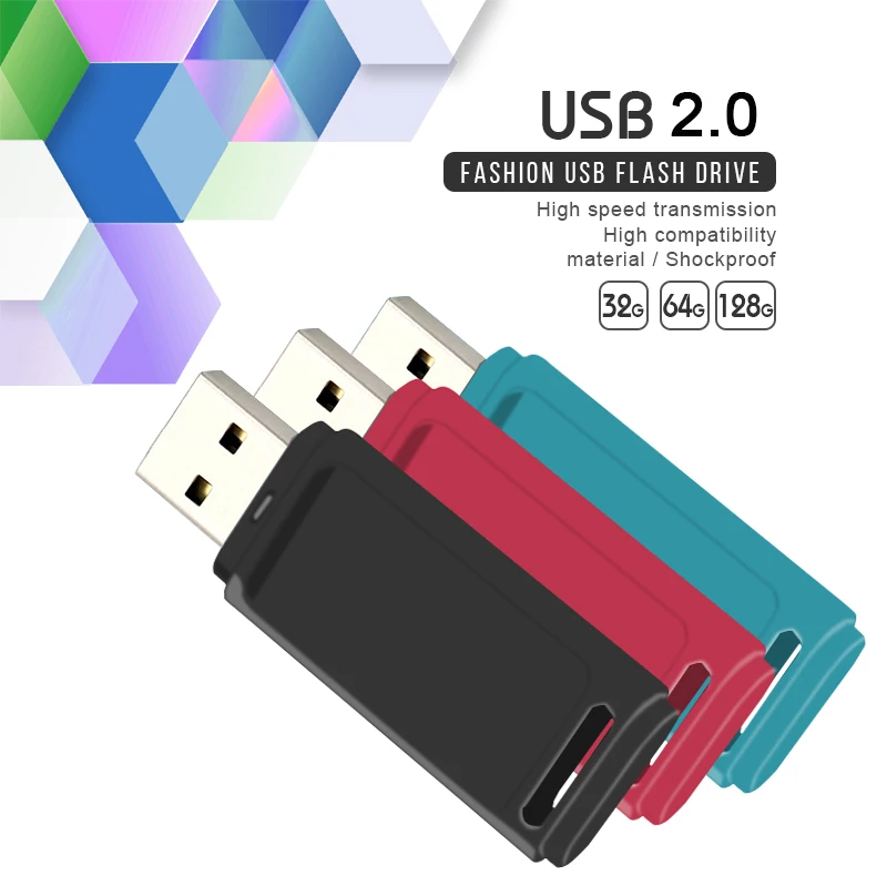 محرك فلاش USB 128 جيجابايت محرك أقراص USB 2.0 الأصلي 64 جيجابايت 16 جيجابايت 32 جيجابايت السعر المنخفض بندريف 8 جيجابايت