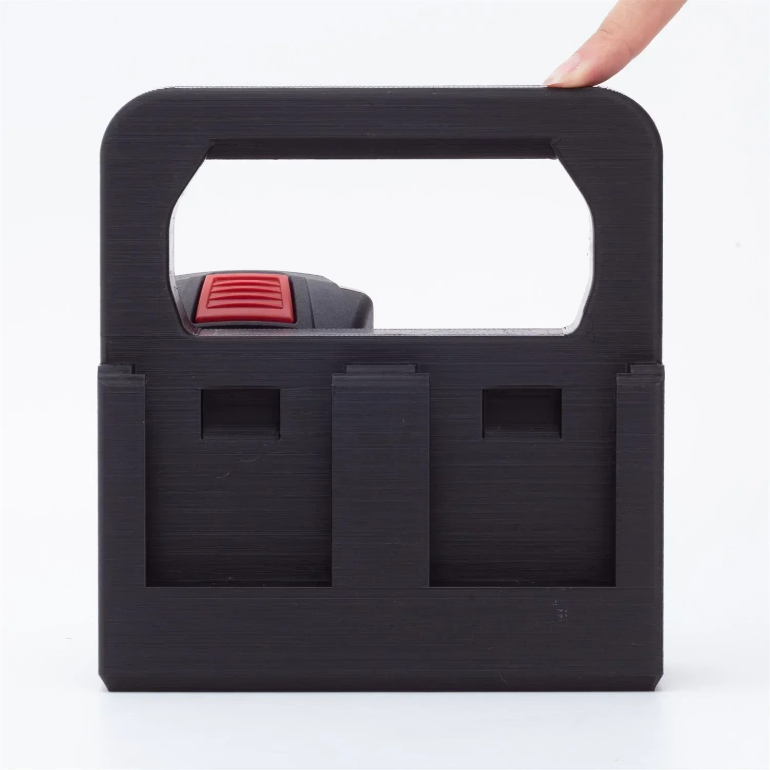 

4x Battery Basket Carrier Caddy Holder Storage Rack Basket Bracket Holder For Bosch 18V Lithium Battery (NO Batteries)