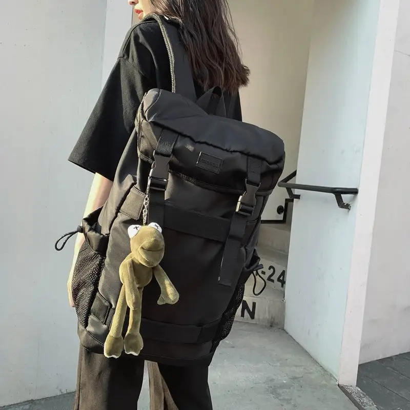 Mochila para homens e mulheres mochila de grande capacidade simples casual saco de viagem à prova dwaterproof água esportes ao ar livre viagem montanhismo saco
