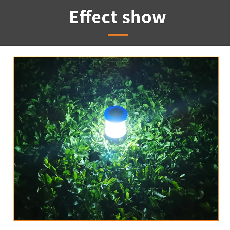 Cheap ABS Plastic Portable Dry Battery Portable Camping Light