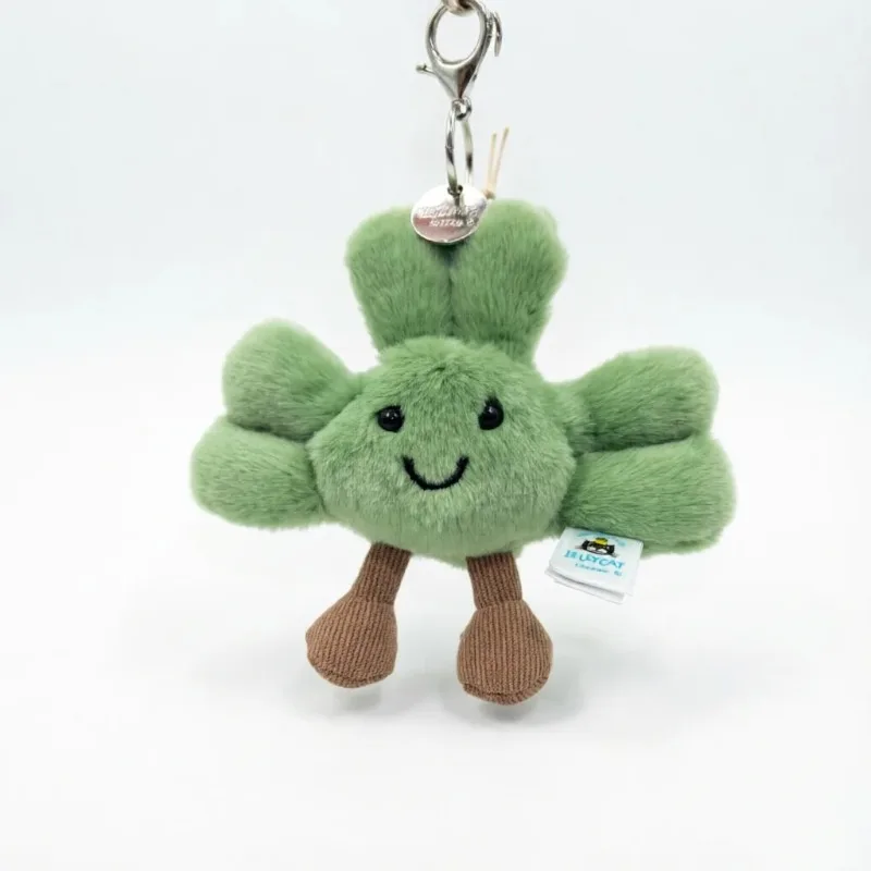 UK Limited Edition Marshmallow Cartoon Cat Plush Interactive Toy, Girl Gift, Graduation Season Gift, Coffee Plush Keychain view 3