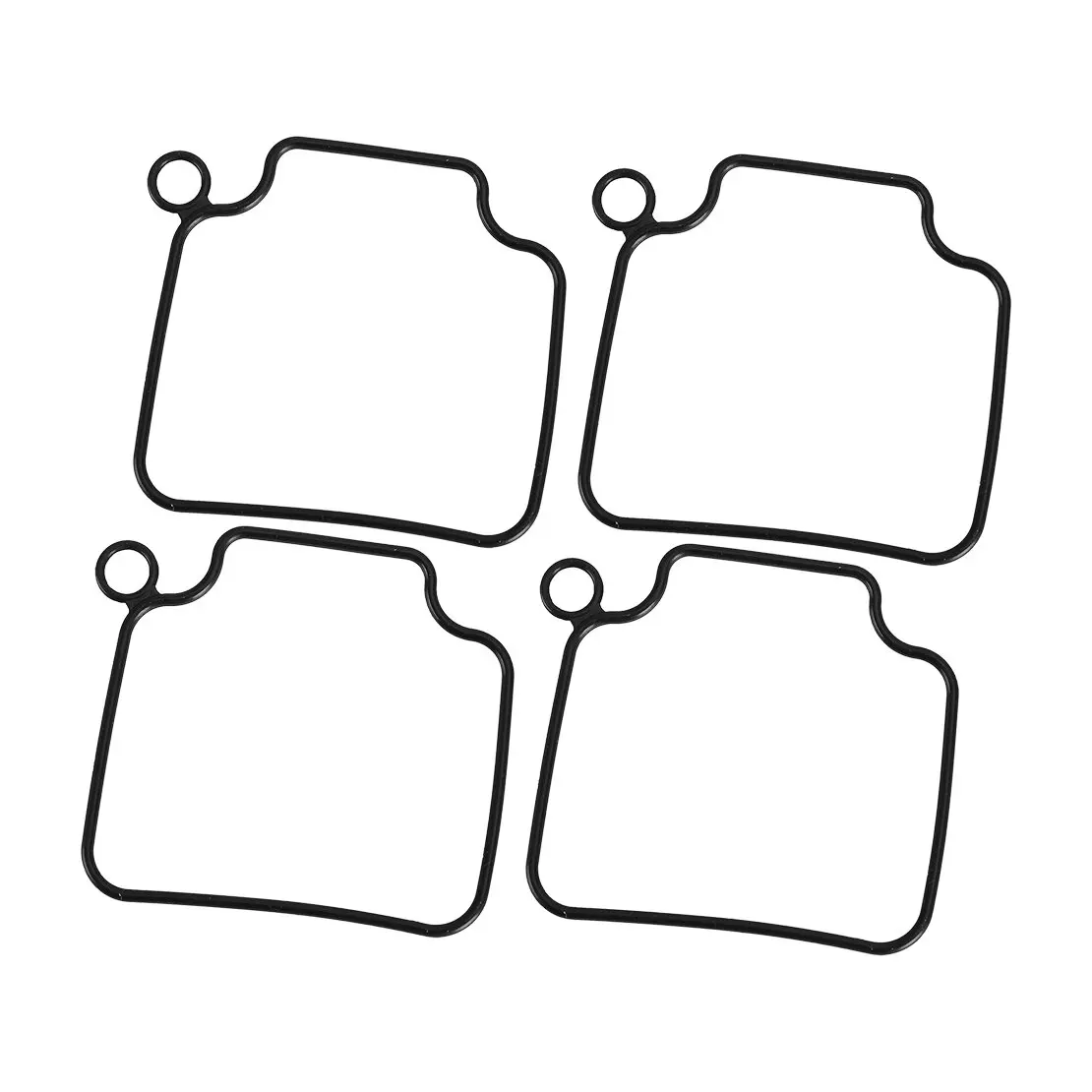 4Pcs Carburetor Carb Repair Float Bowl Gasket Fit for Honda TRX250X TRX300EX TRX300FW TRX350FE TRX400EX TRX400X TRX450R TRX500FA