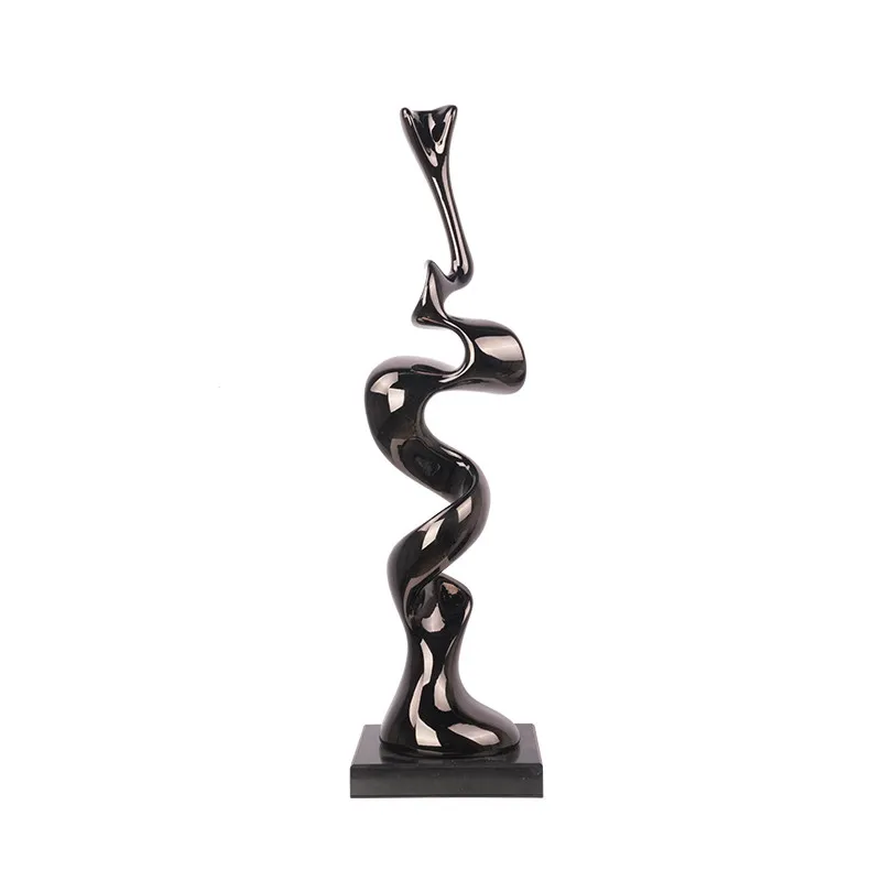 Ornament Rich Abstract Sculpture Art Ornaments Living Room Home Decoration Porch Office Niche Resin Crafts