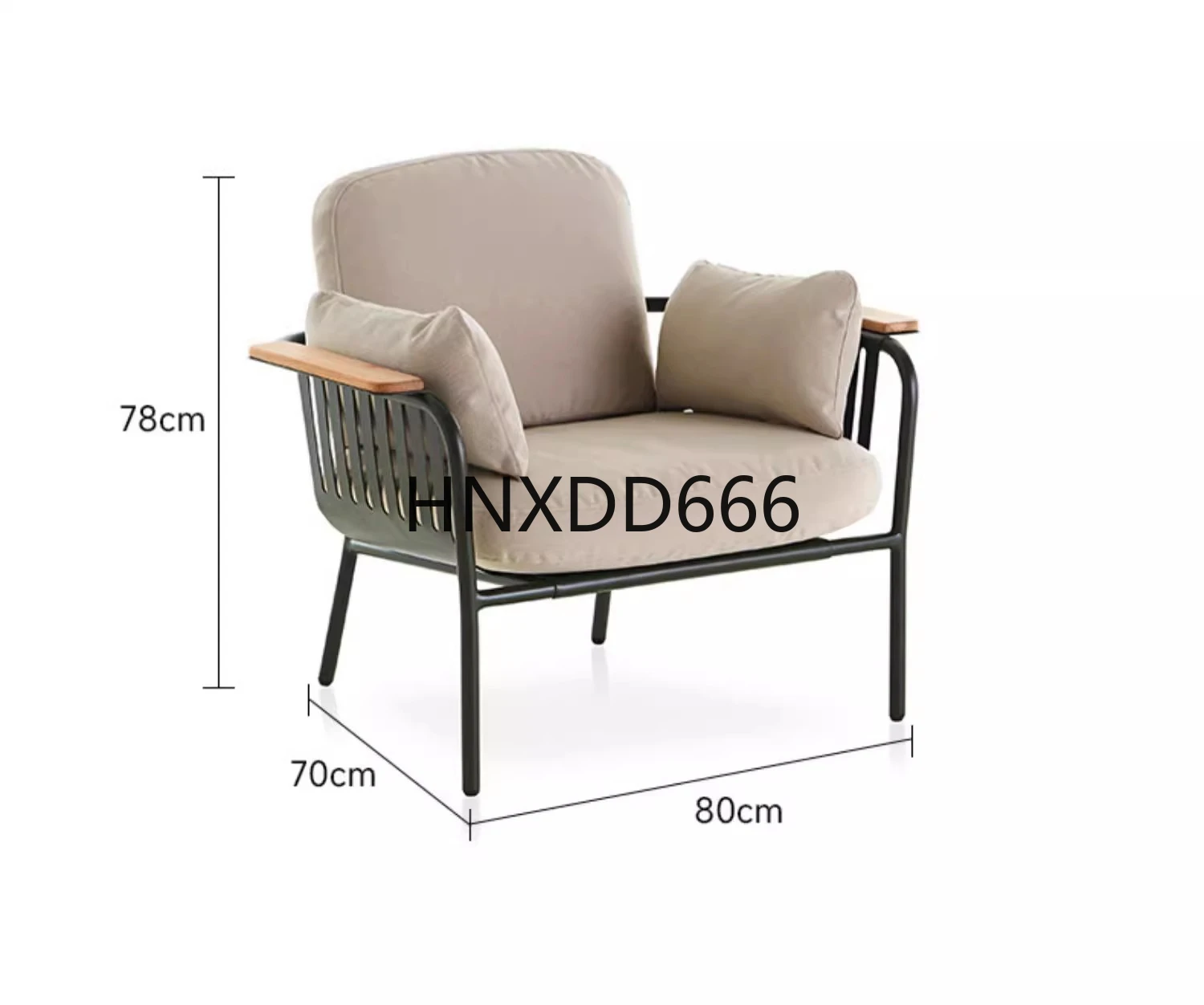 Combinación de mesa de centro para sofá al aire libre al aire libre, muebles impermeables y con protección solar